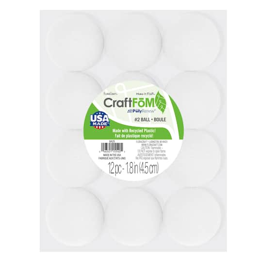 FloraCraft® CraftFōM White Balls